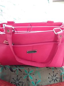 pink colour purse