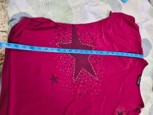 Beautiful sleeve cut top for women in xl size