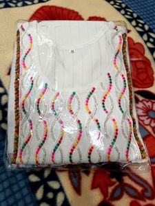 Women Kurti Pant Dupatta 3 Piece Set Xl