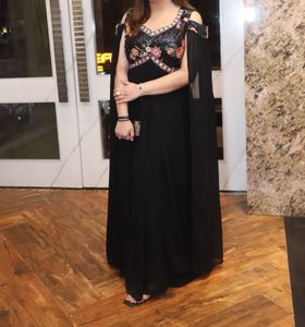 Black Hot Long Gown