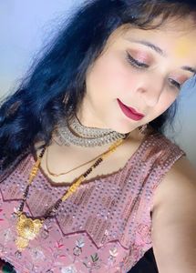 Wear On This Karwachauth At Home For Pic Only. N