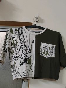 Abstract Print T-Shirt