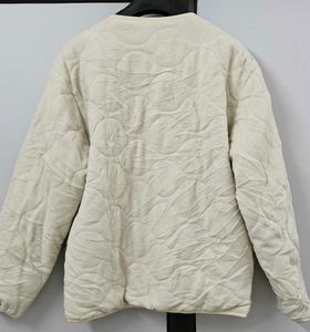 Cream Quilted Jacket