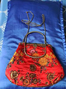 Stylish Bead Work Traditional Bag