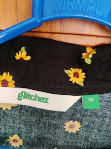 CROP SLEEVELESS SHIRT FOR WOMEN