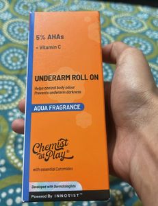 Chemist At Play Underarm Roll On Aqua 75ml.