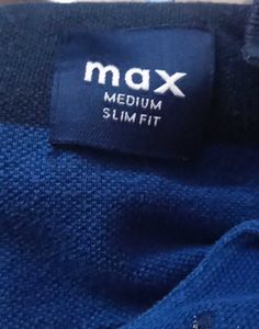 Max Striped Polo Shirt - Blue/Black