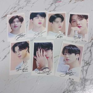 BTS Mock Signed Polaroid Set 💜
