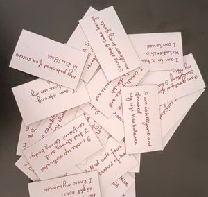 25 Positive Affirmations Cards