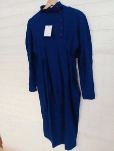 Elegant Navy Blue Dress