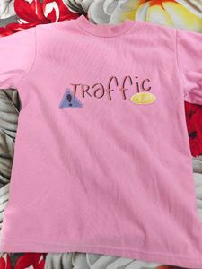 Pink and mehroon Night suit