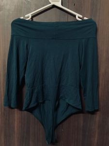 ASOS Off Shoulder Bodysuit Top