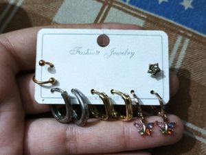 Beautiful Set Of Earrings (Daily Wear)