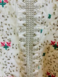 Women White Kurti