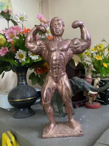Vintage Bodybuilder Statue