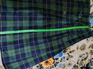 Vintage Plaid Kilt Skirt