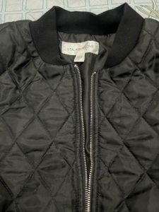 Quilted Black Jacket