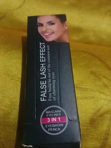 3-in-1 Mascara, Eyeliner & Eyebrow Pencil