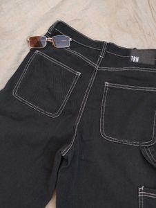 5 Pocket Cargo High Waisted Jeans For Women