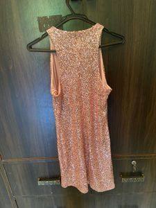 Pink Sequins Dress