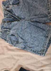 Light Blue Denim Shorts