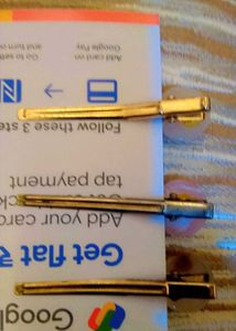 Geometric Hair Clip pack of 3