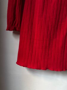 Red Off-Shoulder Dress