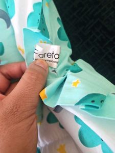 Dual-Sided Baby Bed + Sealed Pack Bottle &amp; Pillow