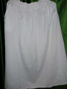Cute White Skirt