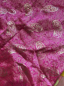Pink Brocade Fabric