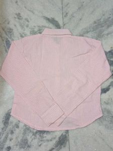 Striped Pink Button-Down
