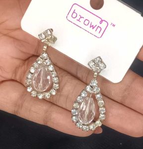 4 Crystal Earings Combo
