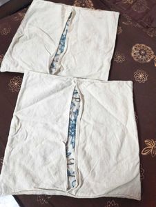 Wool Embroidered Cushion Covers (Set of 2)