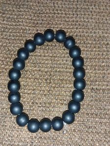 White Beaded Bracelet Combo (5)