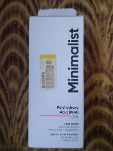 Minimalist Face Toner