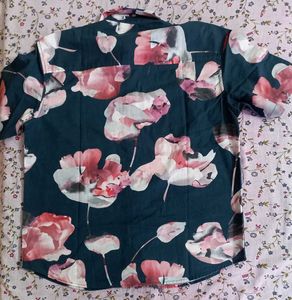 Yazzle Floral Print Button-Down Shirt