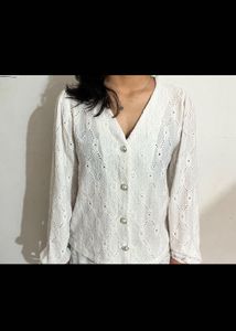 Tops ( Button Down Full Sleeves Blouse )