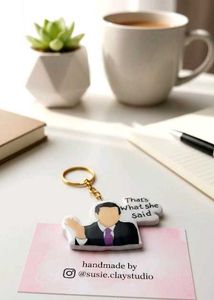 The Office Michael Scott Keychain