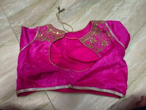 Designer Pink Blouse