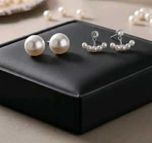 2 pears of Pearl Earring Set
