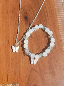 Butterfly Charm Jewelry Set