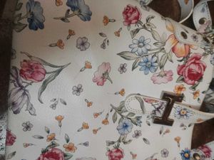 new unused Floral Handbag