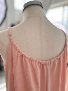 Flowy Peach Maxi Dress