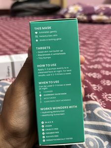 foxtale overnight glow mask