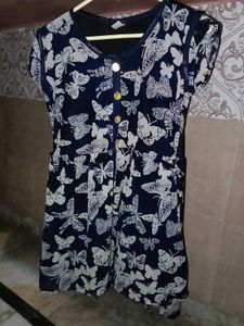 Butterfly Print Dress