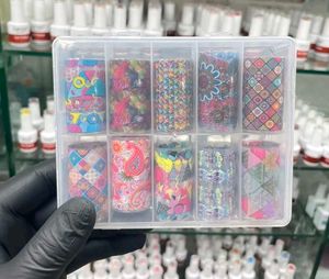 Heart Nail Art Foil Transfers