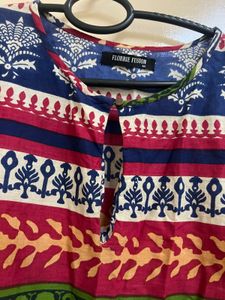 Colorful Printed Top