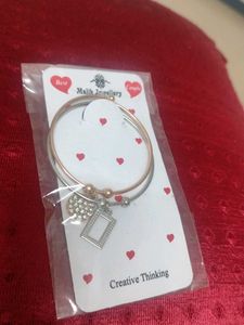 Charm Bangle Bracelet Combo Set