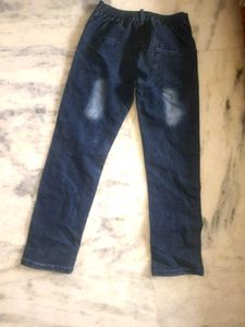 Denim Vest &amp; Jeans Set