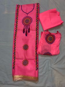 Unstitched Cotton Suit Material